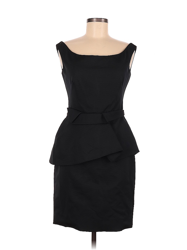 Lela Rose Solid Blush Black Cocktail Dress Size 8 - 84% off | thredUP