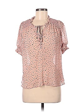 by the River Short Sleeve Blouse (view 1)