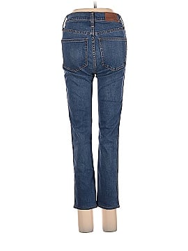Madewell Tall 9" Mid-Rise Skinny Jeans in Patty Wash (view 2)