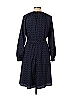 Derek Lam Collective 100% Polyester Polka Dots Blue Black Casual Dress Size 42 (IT) - photo 2