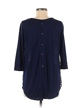 Indigo Long Sleeve Blouse (view 2)