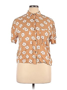 J for Justify Short Sleeve Button-Down Shirt (view 1)