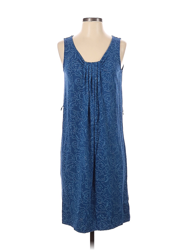 Liz Claiborne Blue Casual Dress Size S (Petite) - 73% off | thredUP