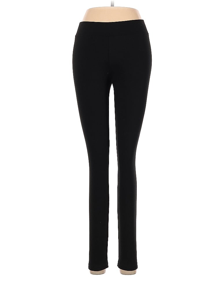 Pre-owned Lou & Grey Yoga Pants In Black