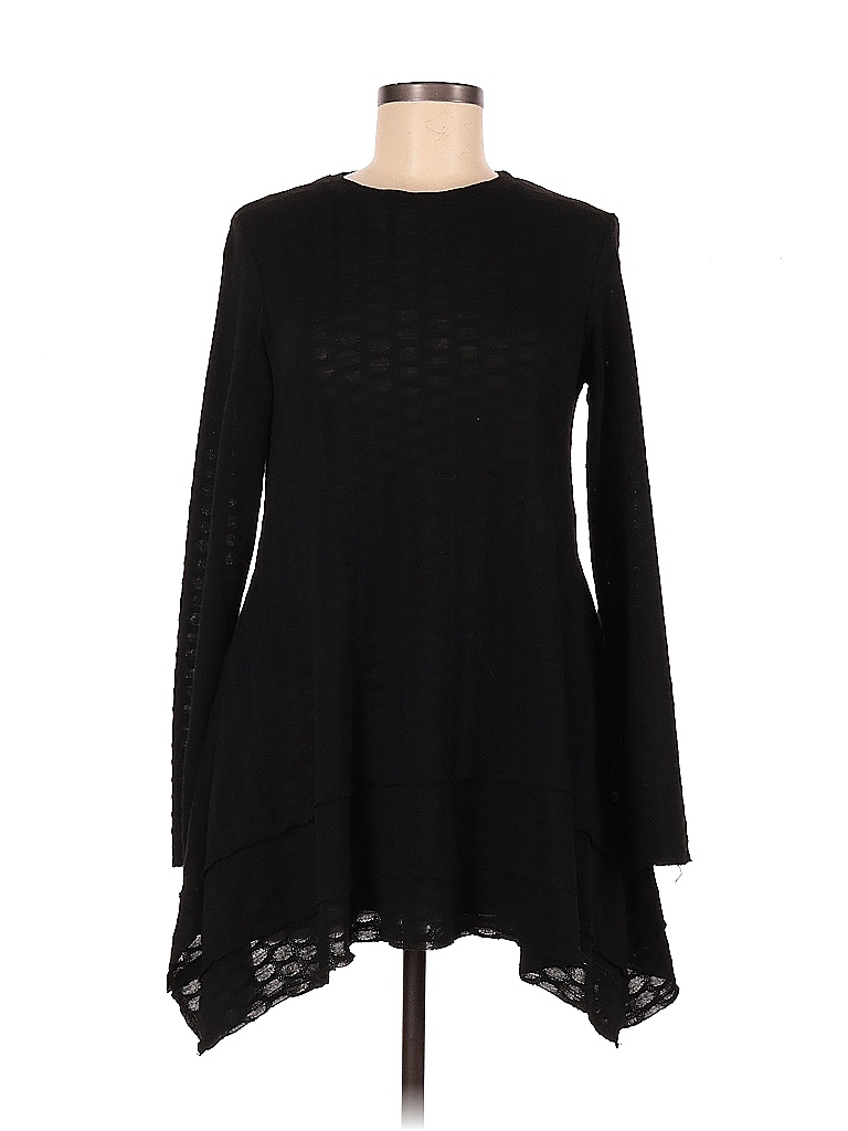 40% OFF - Luukaa - Eisley Sheer Top - Black - 1980