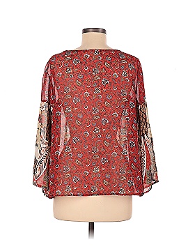 Fig and Flower Sleeveless Blouse (view 2)