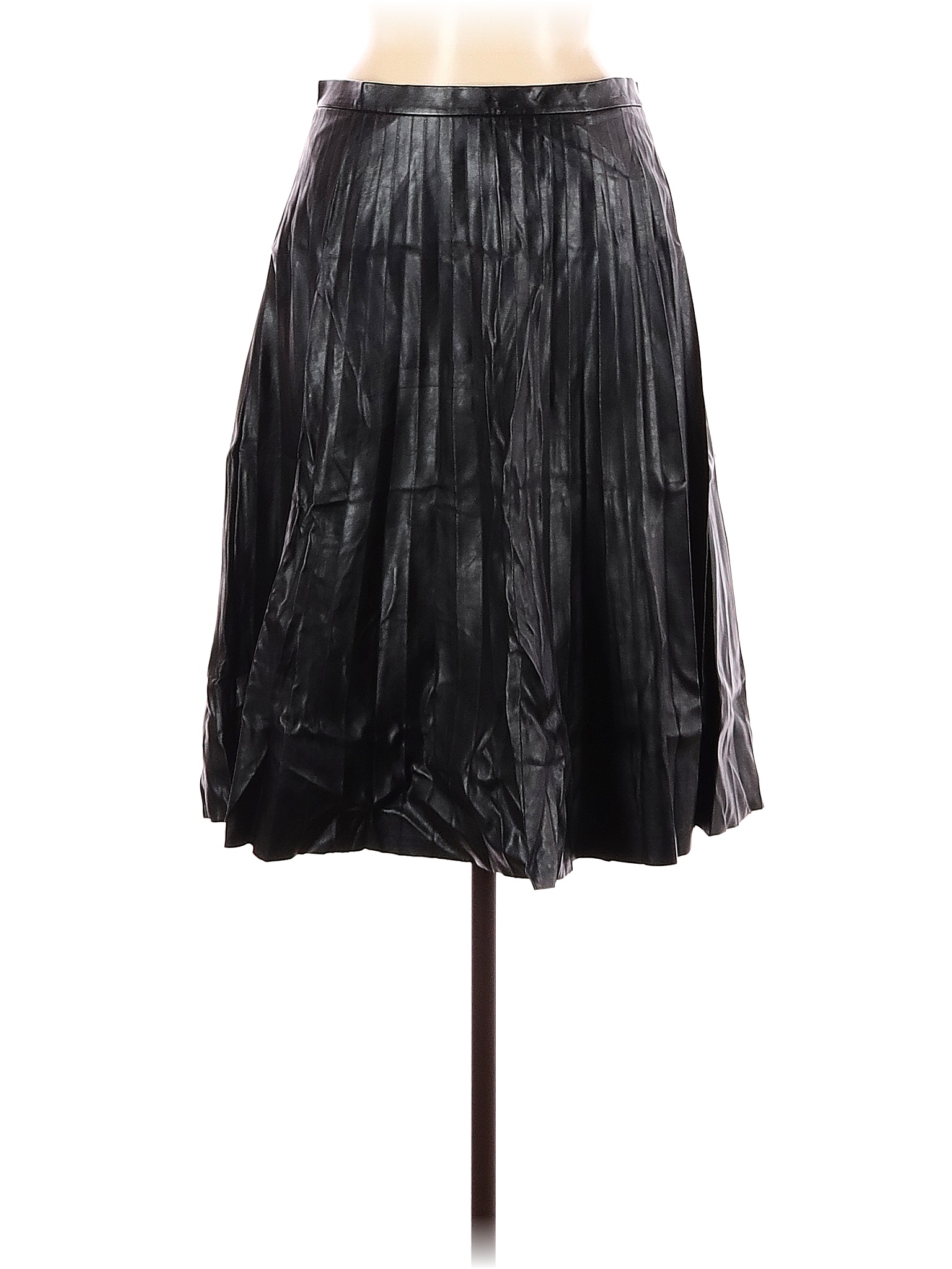 J.Crew 100% Polyurethane Solid Black Formal Skirt Size 6 - 91% off ...