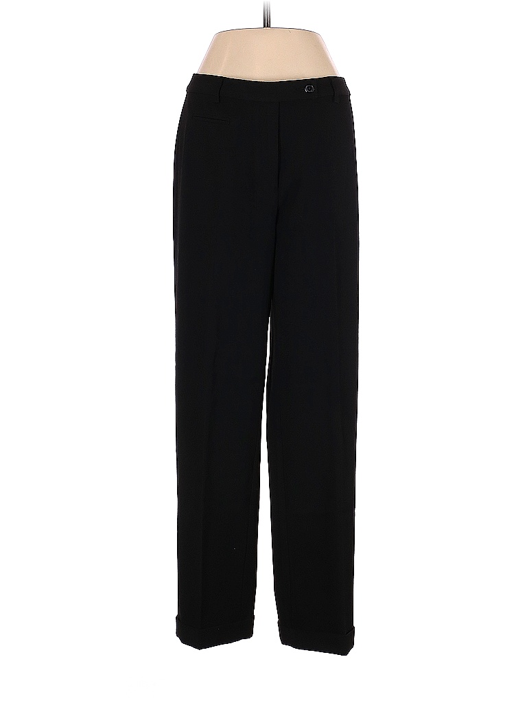 Ann Taylor Solid Black Dress Pants Size 4 - photo 1