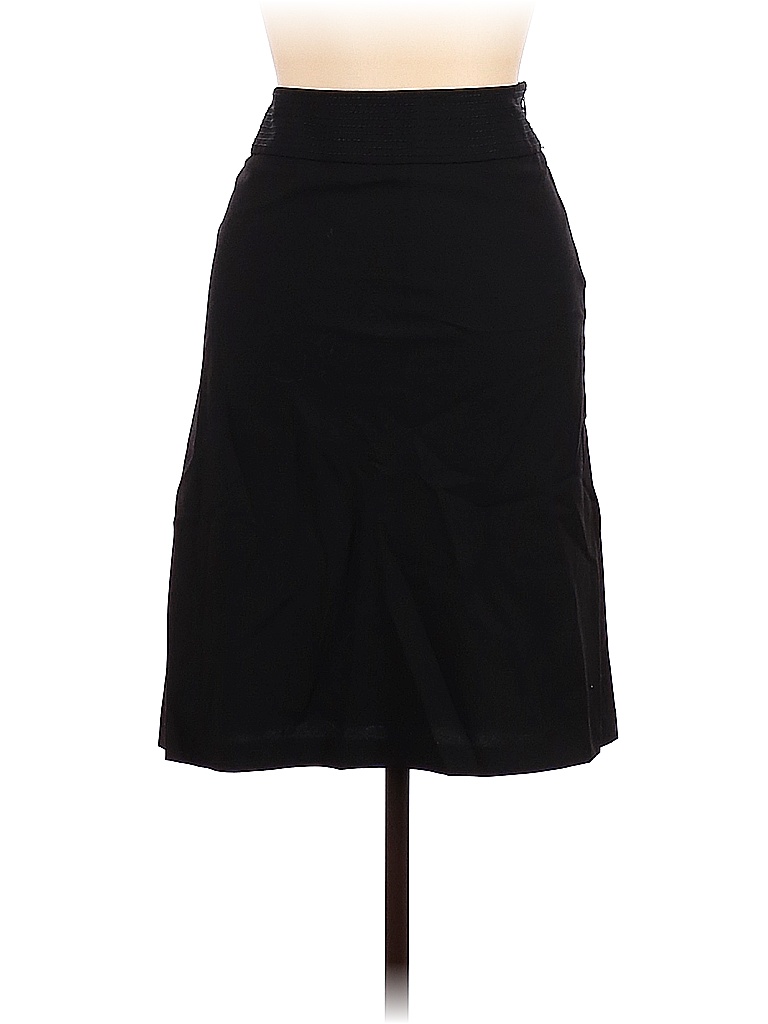 INC International Concepts Solid Black Formal Skirt Size 10 - photo 1