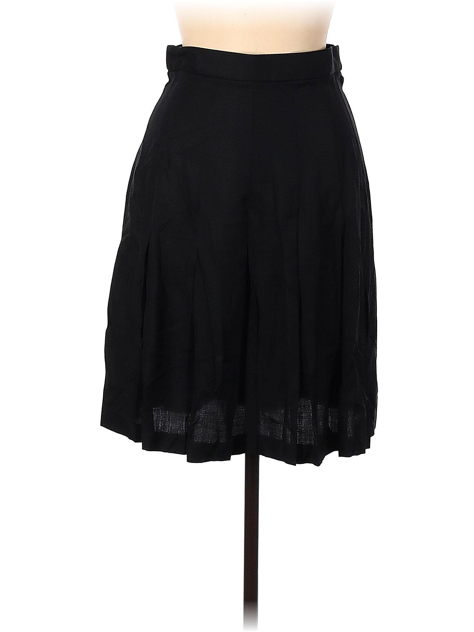 Evan Picone Solid Black Formal Skirt Size 12 77 Off Thredup