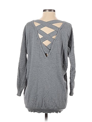 Woven Heart Pullover Sweater (view 2)
