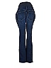 Old Navy - Maternity Solid Blue Jeans Size 6 (Maternity) - photo 2