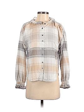 Ann Taylor Long Sleeve Button-Down Shirt (view 1)