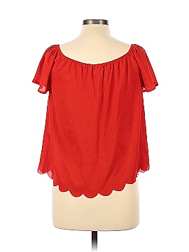 EVERLY For Francesca's Short Sleeve Blouse (view 2)