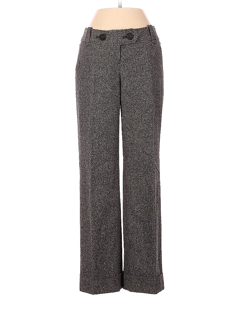 Ann Taylor LOFT Gray Tan Dress Pants Size 00 88 Off ThredUP