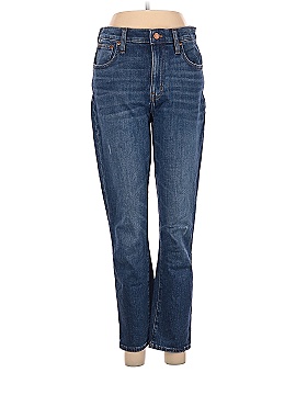 Madewell The High-Rise Slim Boyjean in Barksdale Wash (view 1)