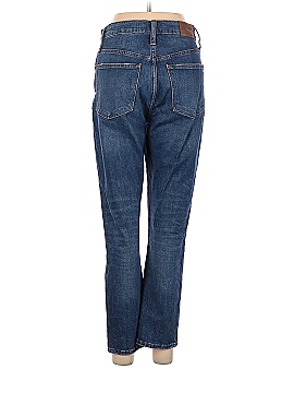 Madewell The High-Rise Slim Boyjean in Barksdale Wash (view 2)