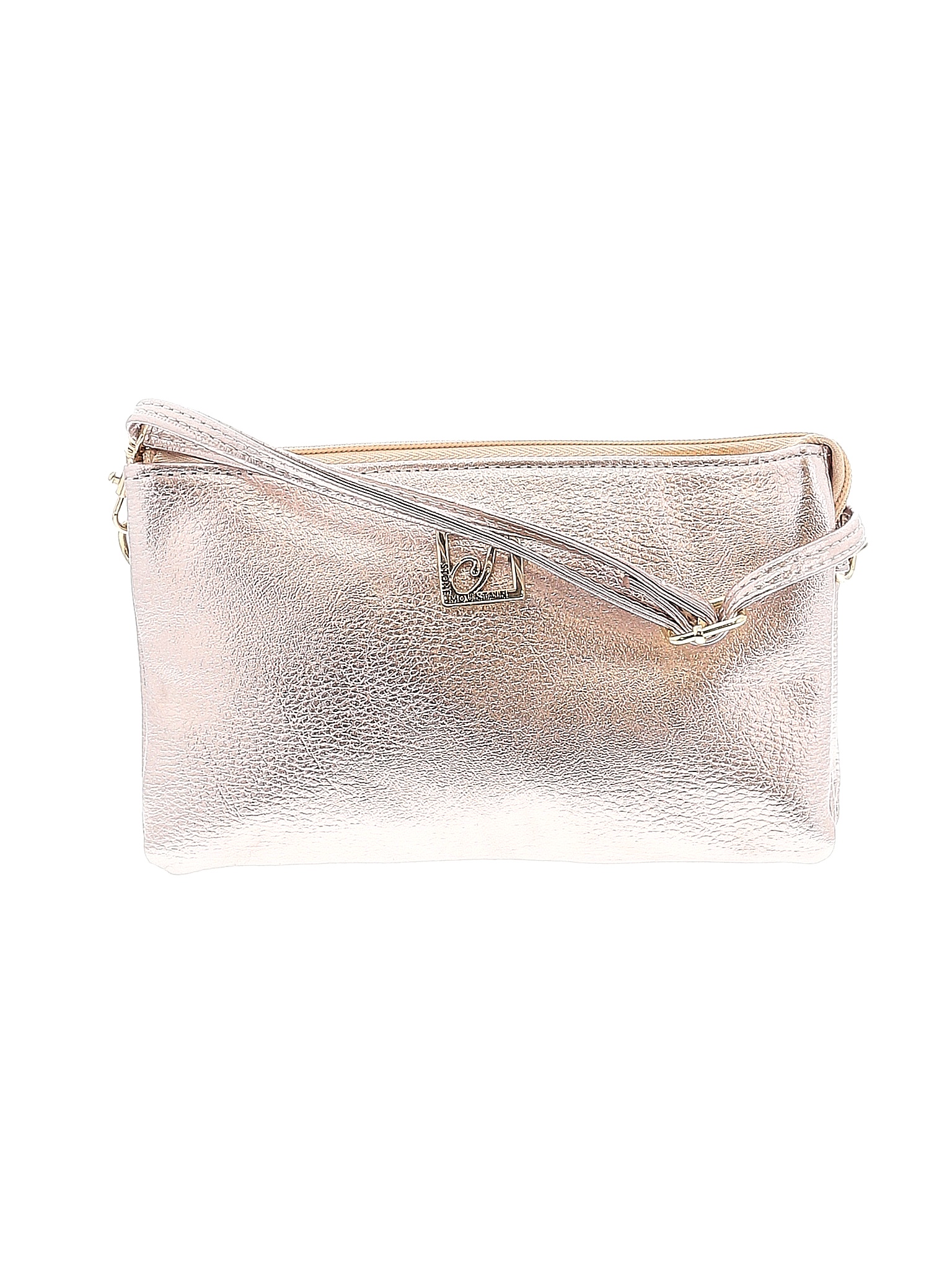 Stone Mountain Solid Gray Pink Crossbody Bag One Size - 74% off | thredUP