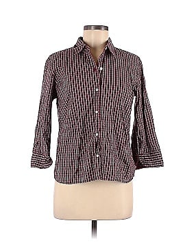 Old Navy 3/4 Sleeve Button-Down Shirt (view 1)