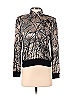 St. John Collection Animal Print Color Block Snake Print Multi Color Tan Jacket Size 4 - photo 1