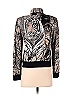 St. John Collection Animal Print Color Block Snake Print Multi Color Tan Jacket Size 4 - photo 2