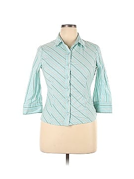 Byer Wear 3/4 Sleeve Button-Down Shirt (view 1)