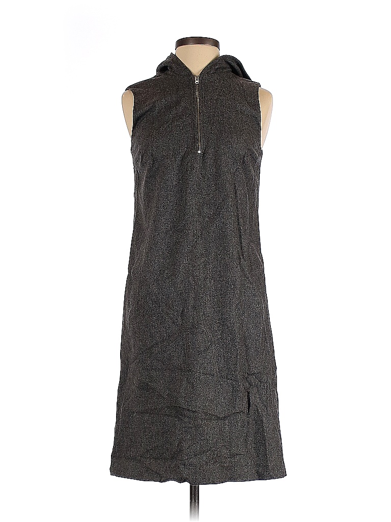 KORS Michael Kors 100% Wool Solid Gray Casual Dress Size 2 - 85% off ...