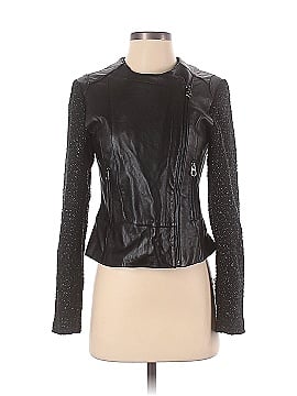 Laundry by Shelli Segal Leather Jacket (view 1)