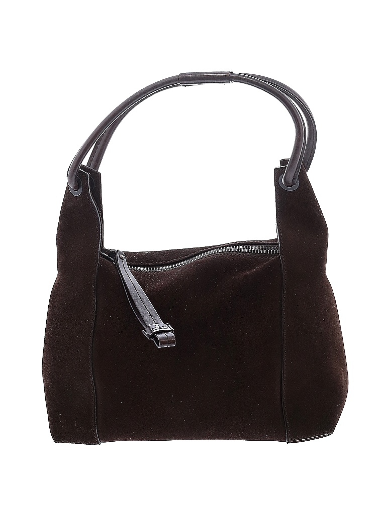 Gucci Solid Colored Brown Vintage Suede Shoulder Bag One Size 61 off