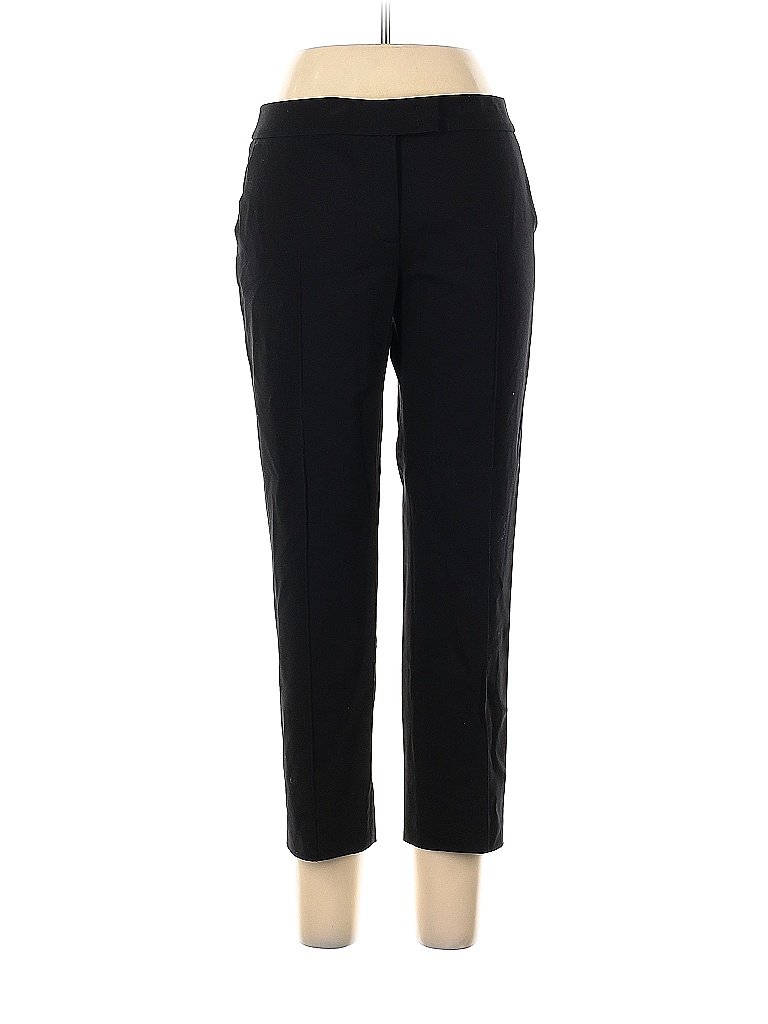 Akris Punto Solid Black Casual Pants Size 12 - photo 1