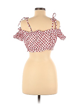 paloma blue Short Sleeve Blouse (view 2)