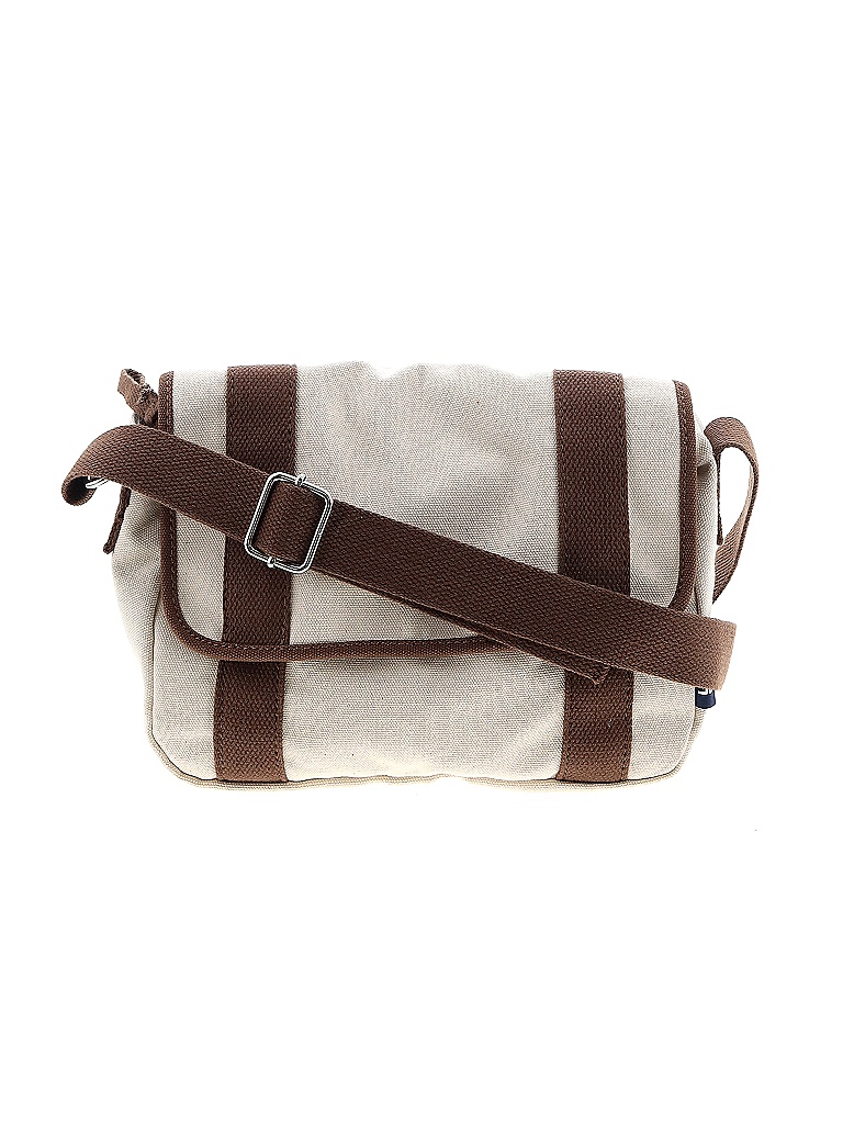 Lands' End Color Block Colored Ivory Crossbody Bag One Size 66 off