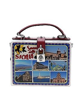 Dolce & Gabbana Vintage Souvenir Della Sicilia Box Satchel (view 1)