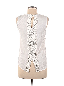 Pale Sky Sleeveless Blouse (view 2)