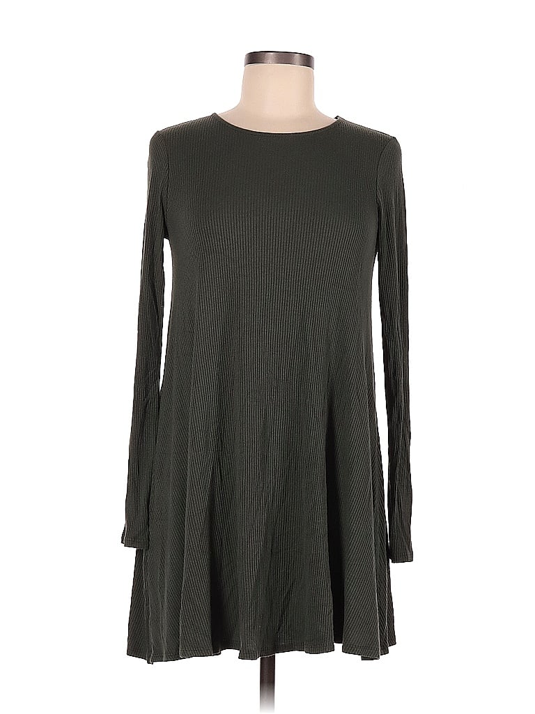 Pre-owned Forever 21 Casual Dress In Gray