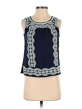 Skies Are Blue Sleeveless Blouse (view 1)