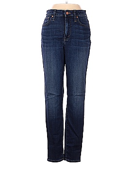 Madewell Curvy High-Rise Skinny Jeans in Sussex Wash: TENCEL&trade; Denim Edition (view 1)