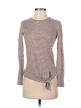 Madewell Soundcheck Side-Tie Tee in Stripe (view 1)
