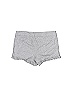 Ann Taylor LOFT Brocade Gray Shorts Size 4 - photo 2