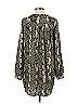 H&M 100% Viscose Paisley Green Kimono Size 2 - photo 2