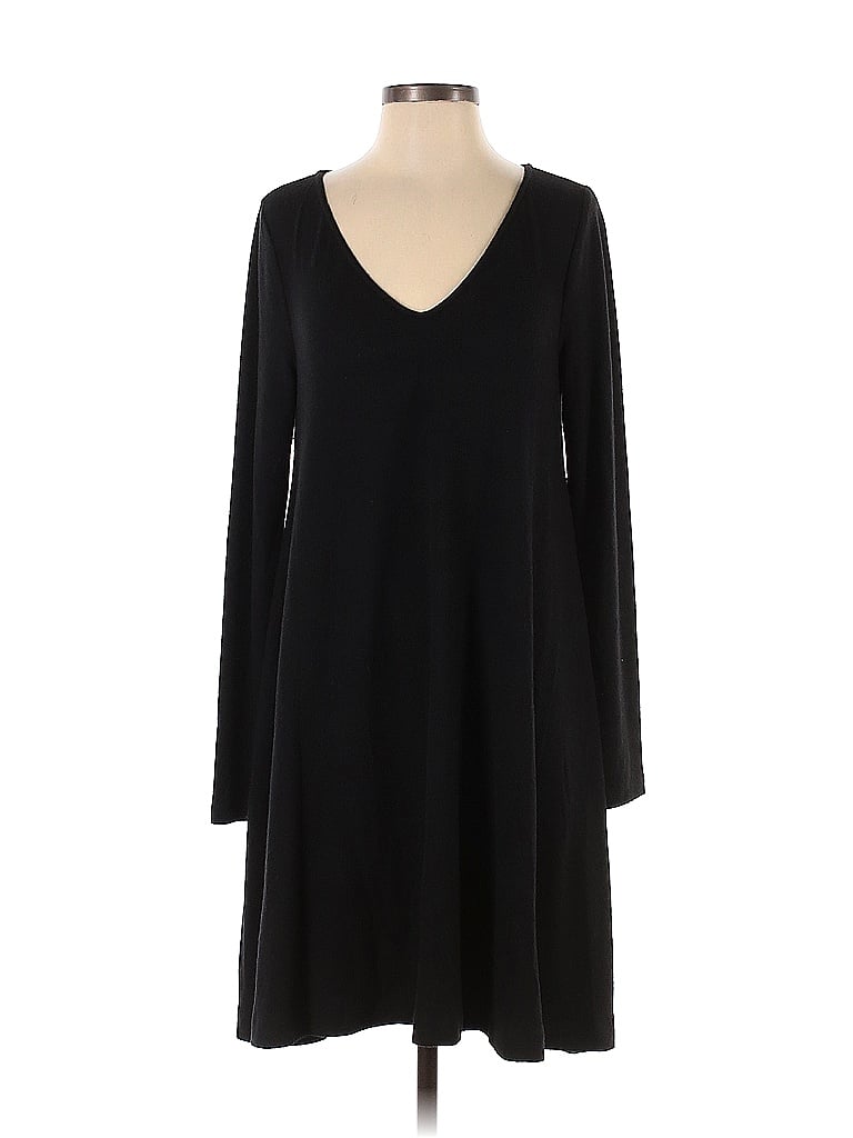 Pre-owned Lou & Grey Casual Dress In Black
