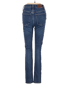 Madewell 10" High-Rise Skinny Jeans in Wendover Wash: TENCEL&trade; Denim Edition (view 2)