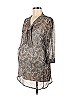 A Pea in the Pod Ivory 3/4 Sleeve Blouse Size M (Maternity) - photo 1