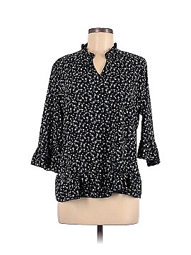 Les Amis 3/4 Sleeve Blouse (view 1)