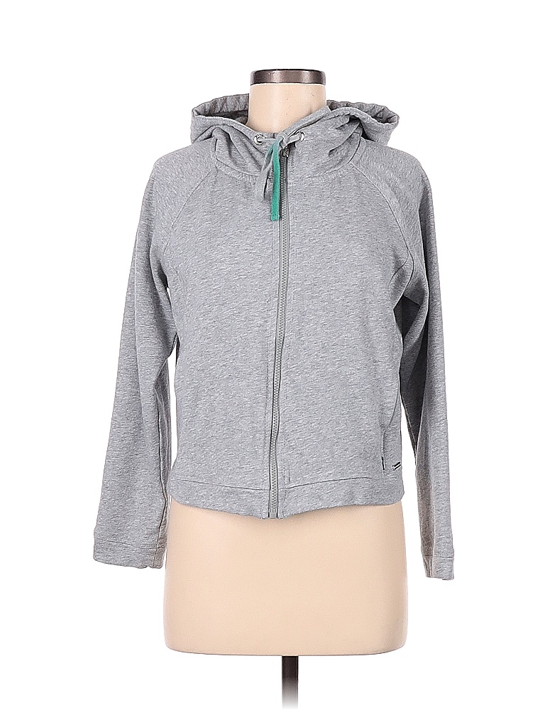 Marc New York by Andrew Marc Performance Gray Zip Up Hoodie Size M - 86 ...