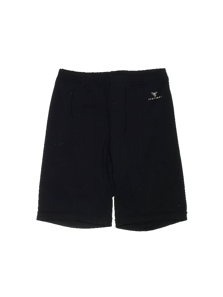 Insport Solid Black Athletic Shorts Size S - photo 1