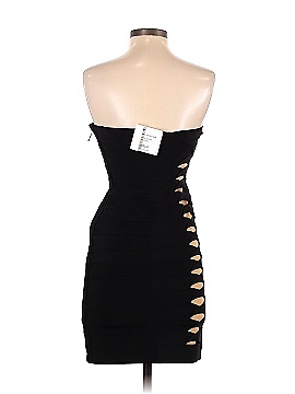 Herve Leger Monique Strapless Bandage Dress (view 2)