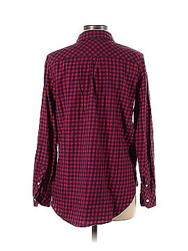 LOGO Long Sleeve Button-Down Shirt (view 2)