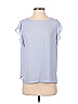 Ann Taylor LOFT 100% Polyester Blue Sleeveless Blouse Size S - photo 1