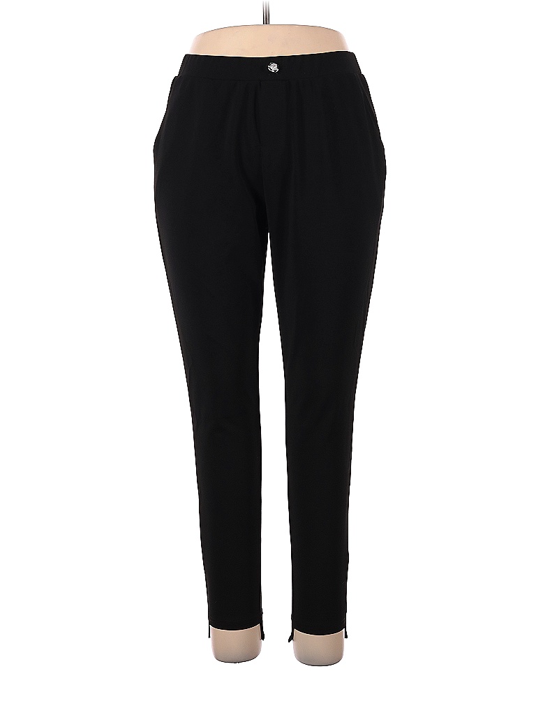 Shein Solid Black Casual Pants Size 1X (Plus) - 56% off | thredUP